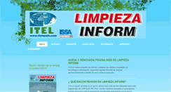 Desktop Screenshot of limpiezainform.com